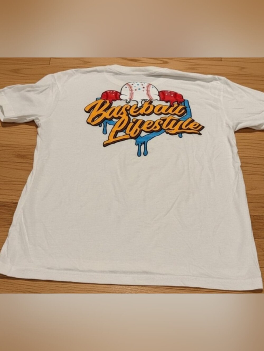 Baseball lifestyle 101 Men's USA Ice Cream tee Size men's XL